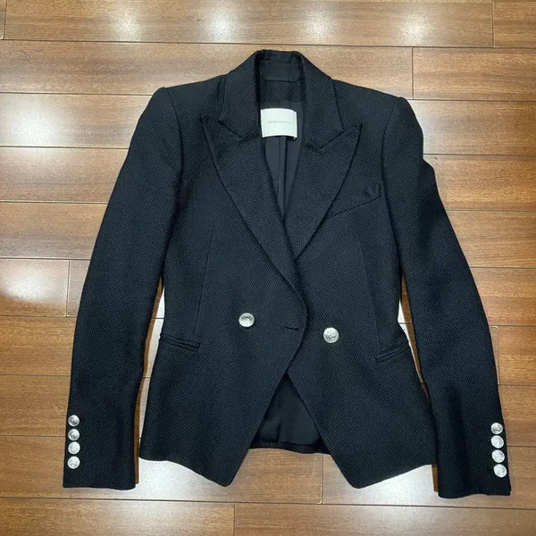[BUNJANG] Pierre Balmain Silver Button Jacket / 피에르발망 은장버튼 자켓