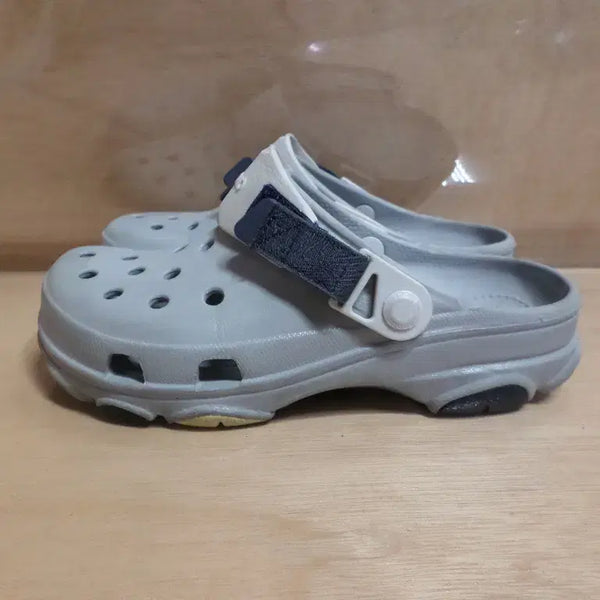 [BUNJANG] Crocs All Terrain Sandals/Slippers Grey / 후루룩구제2 240 크록스 샌들 슬리퍼 올터레인 그레이 260824