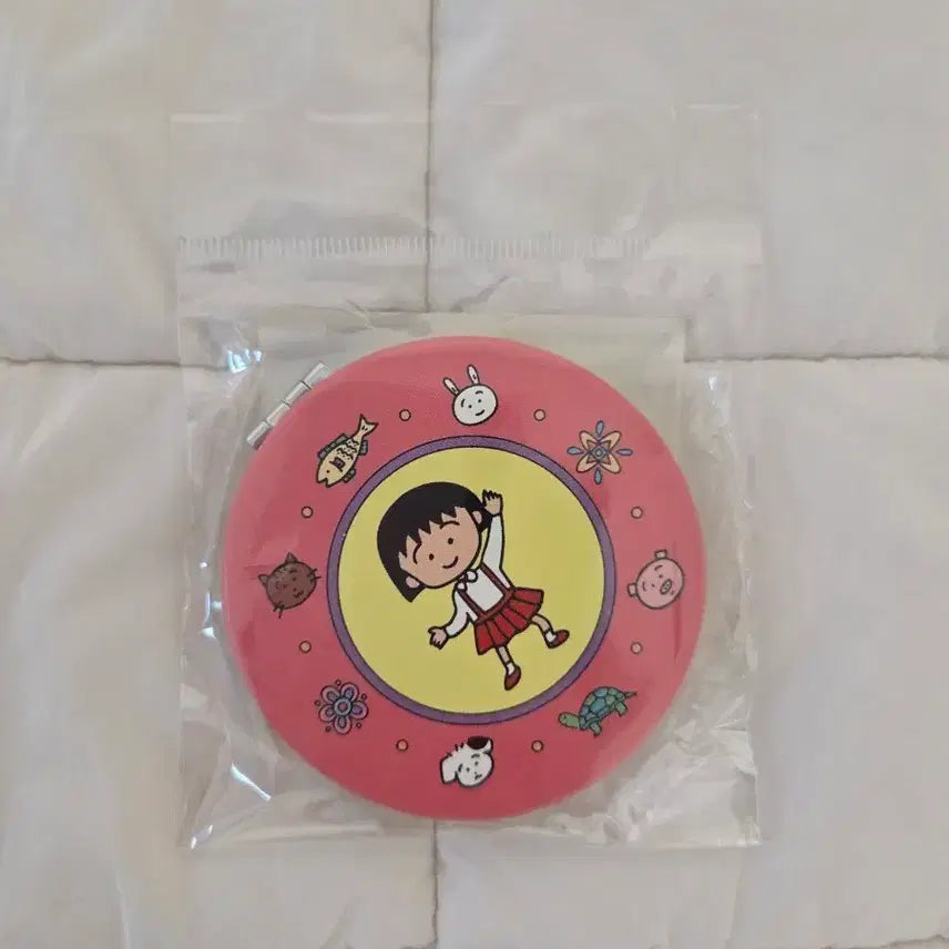 [BUNJANG] Chibi Maruko-chan Double-Sided Round Mirror / 마루코 원형 양면 거울 마루코는아홉살 코지코지