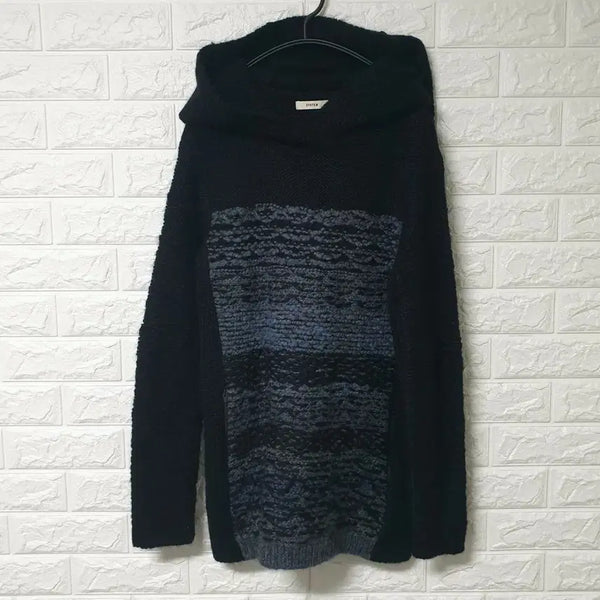 [BUNJANG] System Hooded Knitwear / 시스템 후드니트 판매합니다