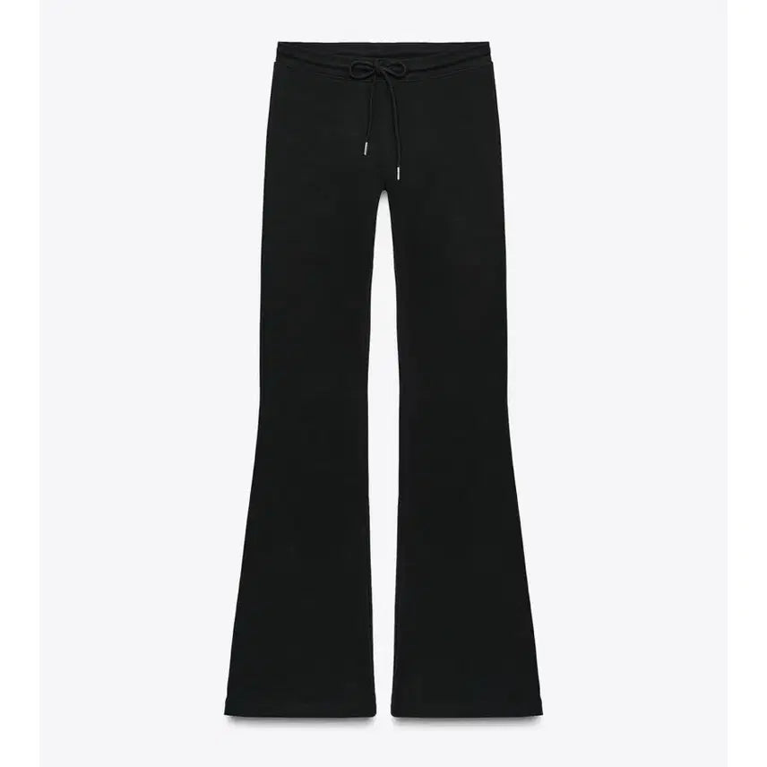 [BUNJANG] Zara Interlock Flare Pants Bootcut S / 자라 인터락 플레어 팬츠 트레이닝 팬츠 부츠컷 S (새상품)