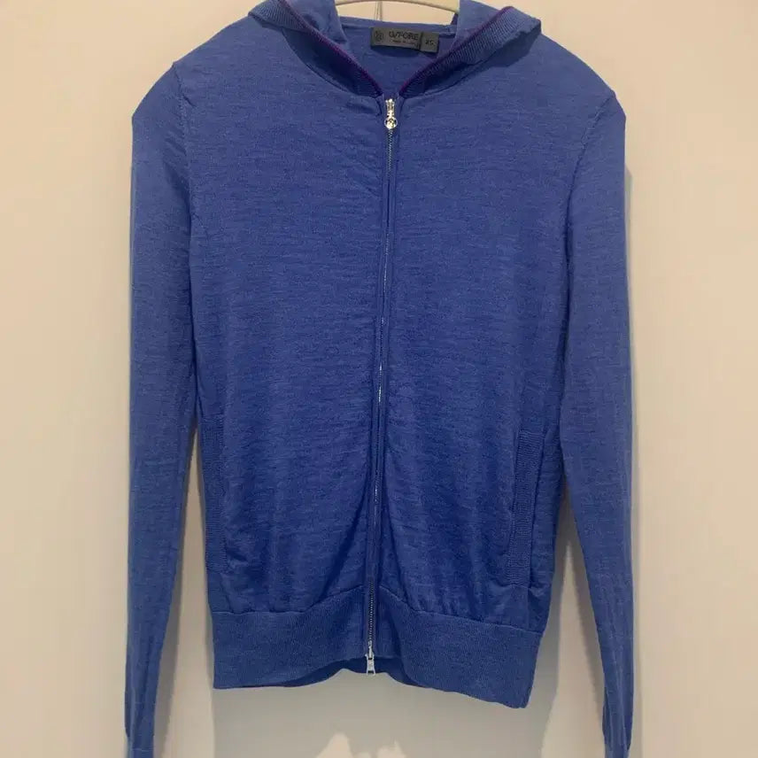 [BUNJANG] G/FORE Blue Wool Zip-Up XS / G/FORE 블루 울 집업 XS