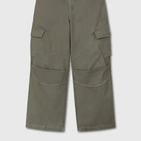 [BUNJANG] Dive In Washed Vern Cargo Pants Khaki Size 1 / 다이브인 워시드 베른 카고 팬츠 카키 1사이즈