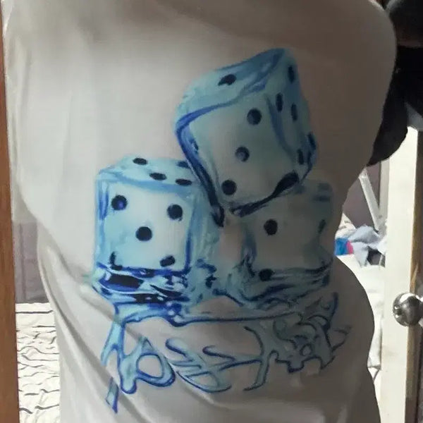 [BUNJANG] Stussy Ice Print T-Shirt / 스투시 얼음 반팔