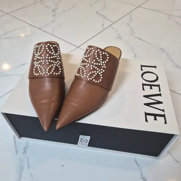 [BUNJANG] Loewe Mule Brown Size 37 Authentic / 로에베 뮬 브라운 37 정품