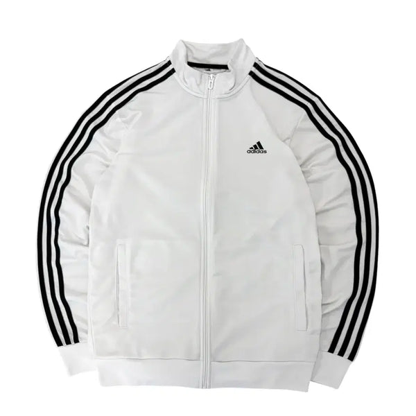 [BUNJANG] Adidas Essentials Track Top White / 아디다스 에센셜 트랙탑 화이트