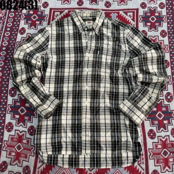 [BUNJANG] Levi's Checkered Shirt / 리바이스 체크 셔츠  90 8/24