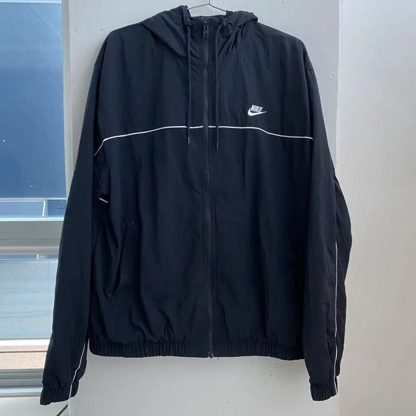 [BUNJANG] Nike Club Hoodie Windbreaker Jacket / (M) 나이키 클럽 후드 바람막이 자켓
