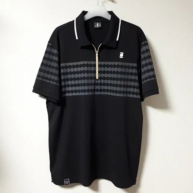 [BUNJANG] W.ANGLE Collar Short Sleeve Golf T-Shirt Size 105 / 105/W.ANGLE 카라 반팔 골프 티셔츠/1621/상의