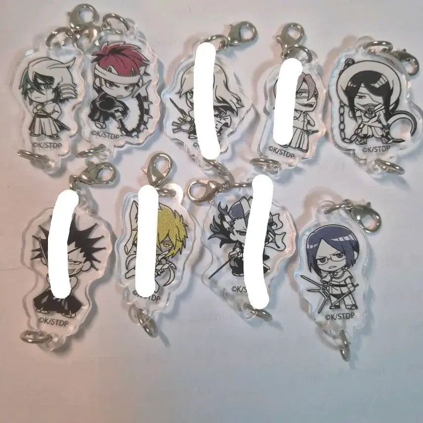 [BUNJANG] Bleach Monocolor Acrylic Keychain / [블리치] 모노컬러 연결되는 아크릴 키링 판매 교환