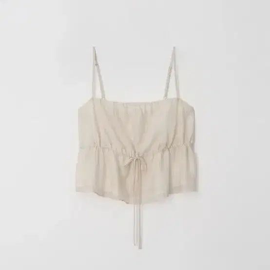 [BUNJANG] Yunsulshop Shell Bustier / 윤슬샵 shell 쉘 블라우스 뷔스티에 나시