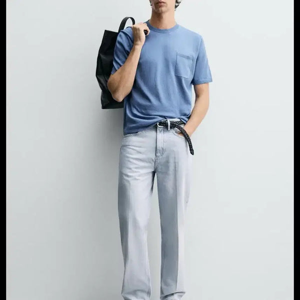 [BUNJANG] ZARA Regular Fit Knit T-Shirt XL / <미착용 새상품> ZARA 자라 코트 니트 레귤리핏 티셔츠, XL