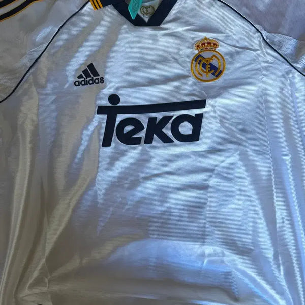 [BUNJANG] Adidas Real Madrid 99/00 Raul Gonzalez Blanco Signed Jersey / 아디다스 레알 마드리드 99/00 라울 곤살레스 블랑코 싸인 유니폼