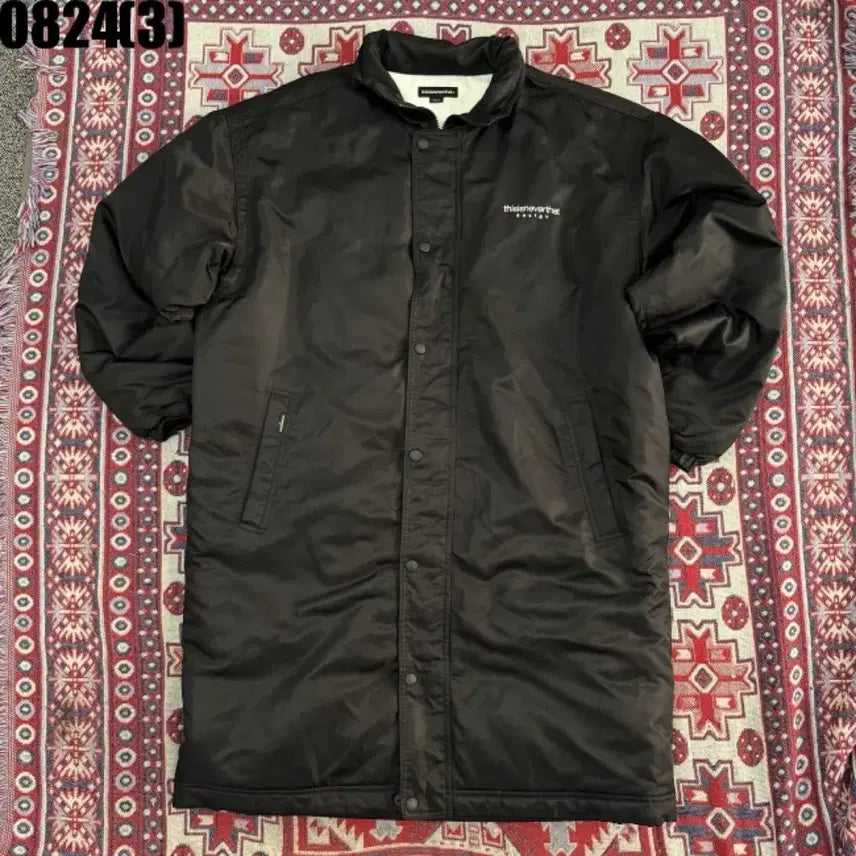 [BUNJANG] Thisisneverthat Black Long Jacket / 디스이즈네버댓 검정색 롱자켓 s 8/24