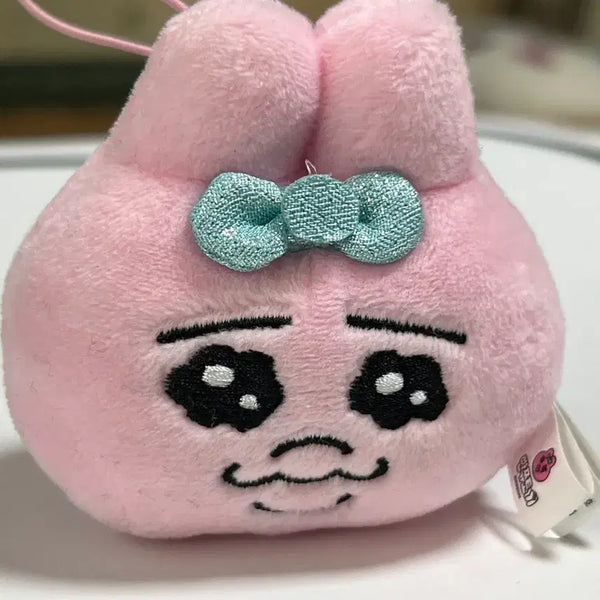 [BUNJANG] Pantsu Rabbit Face Plush Keychain / 빤쮸토끼 얼굴 인형 키링
