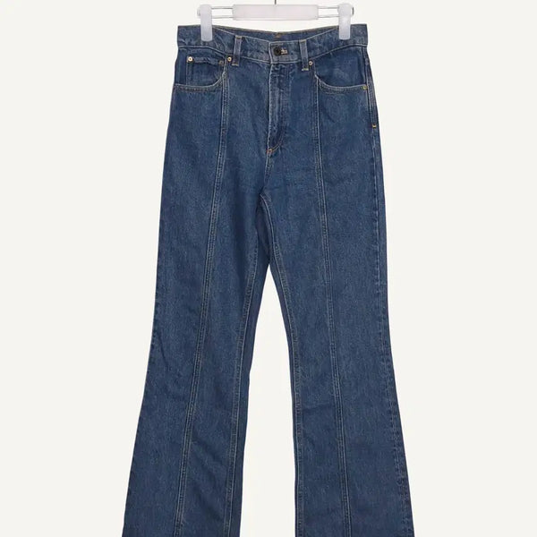 [BUNJANG] Massimo Dutti Blue Bootcut Denim Jeans / 마시모두띠 Massimo Dutti 부츠컷 데님/청바지 EUR _A841