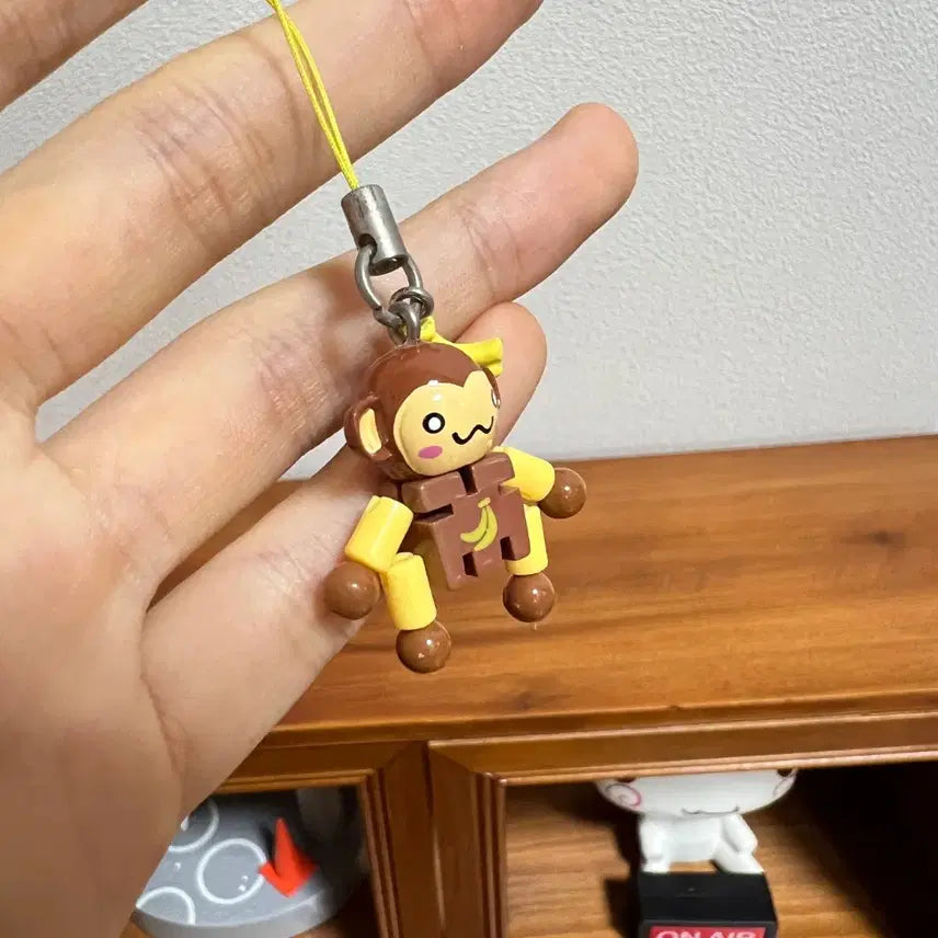 [BUNJANG] Monkey Keychain Strap / 원숭이 키링 스트랩
