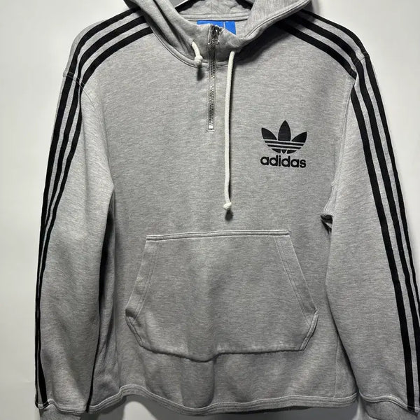 [BUNJANG] Adidas Half-Zip Hoodie / 아디다스 반집업 후드티110