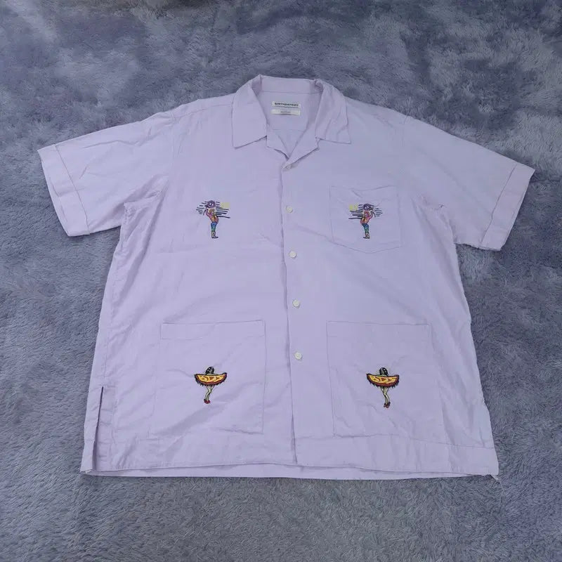 [BUNJANG] M.BIRTHDAYSUIT Short Sleeve Shirt / m BIRTHDAYSUIT 반팔 셔츠 | 0810A15