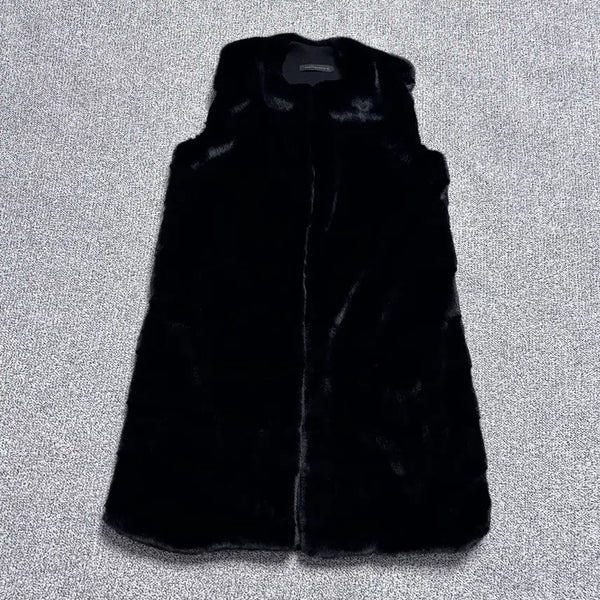 [BUNJANG] Vintage Women's Mink Fur Vest / 실측확인 빈티지 여성 밍크 퍼 베스트 0823