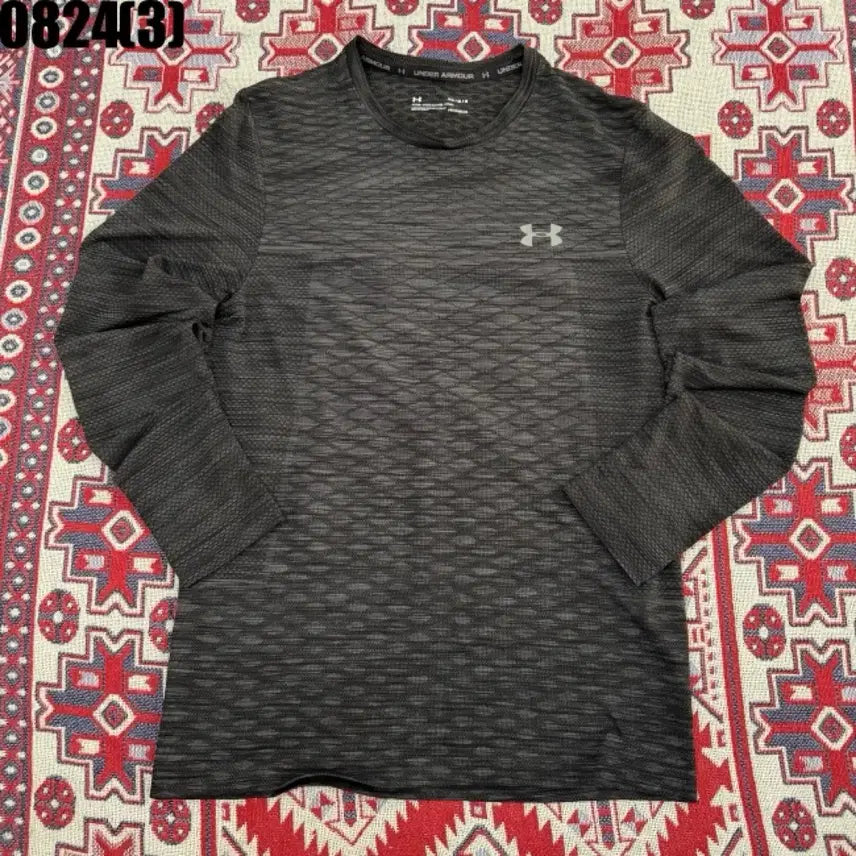 [BUNJANG] Under Armour Men's Long Sleeve T-Shirt Black / 언더아머 남성 긴팔 티셔츠 블랙 90 8/24