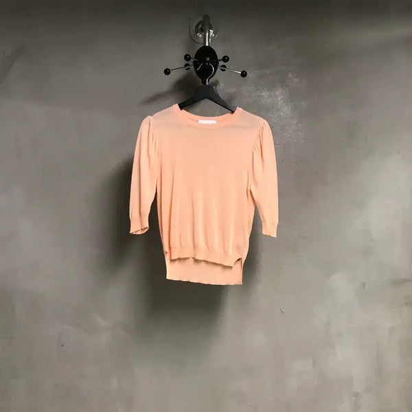 [BUNJANG] Simone Rocha Short Sleeve Knit Pink S / 시몬로샤 반팔 니트 핑크 S(W)