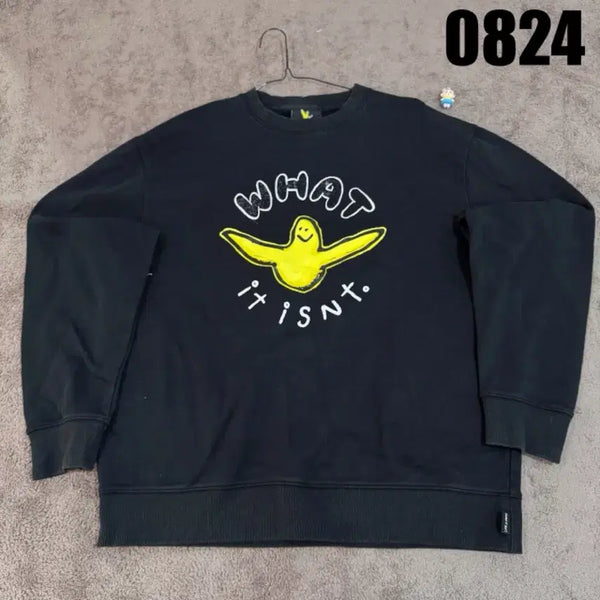 [BUNJANG] Banana Character Sweatshirt (Size 105) / 바나나맨투맨 (105)