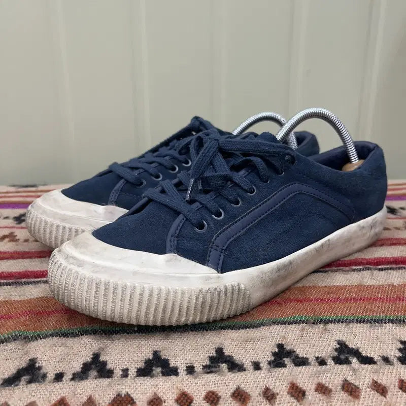 [BUNJANG] Kangol Daniel Navy Sneakers 260 / 캉골 다니엘 네이비 스니커즈 260 X03433