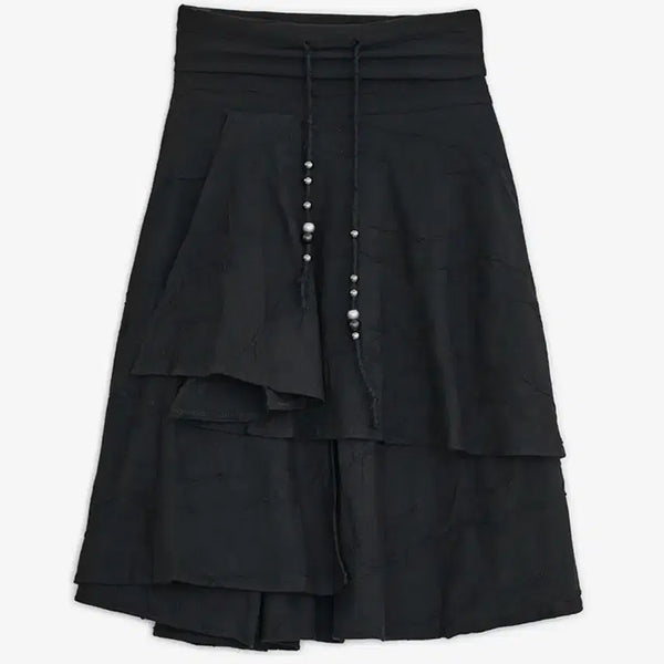[BUNJANG] hug yourskin Star Flared Midi Skirt / 허그유어스킨 스타 플레어드 미디스커트