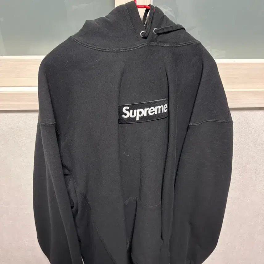 [BUNJANG] Supreme 21FW Box Logo Hoodie Black / [L] 21FW 슈프림 박스 로고 후드티 블랙