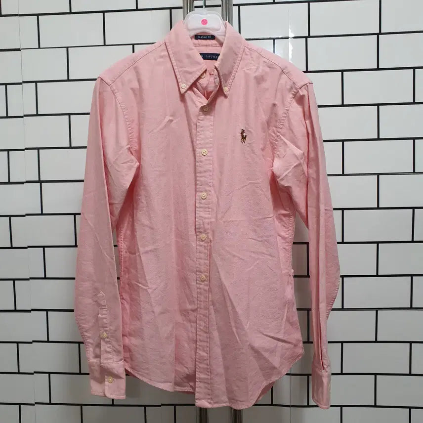 [BUNJANG] Polo Long Sleeve Shirt Women / 분-93 폴로 긴팔셔츠 여성