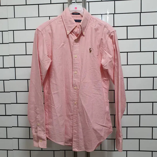 [BUNJANG] Polo Long Sleeve Shirt Women / 분-93 폴로 긴팔셔츠 여성