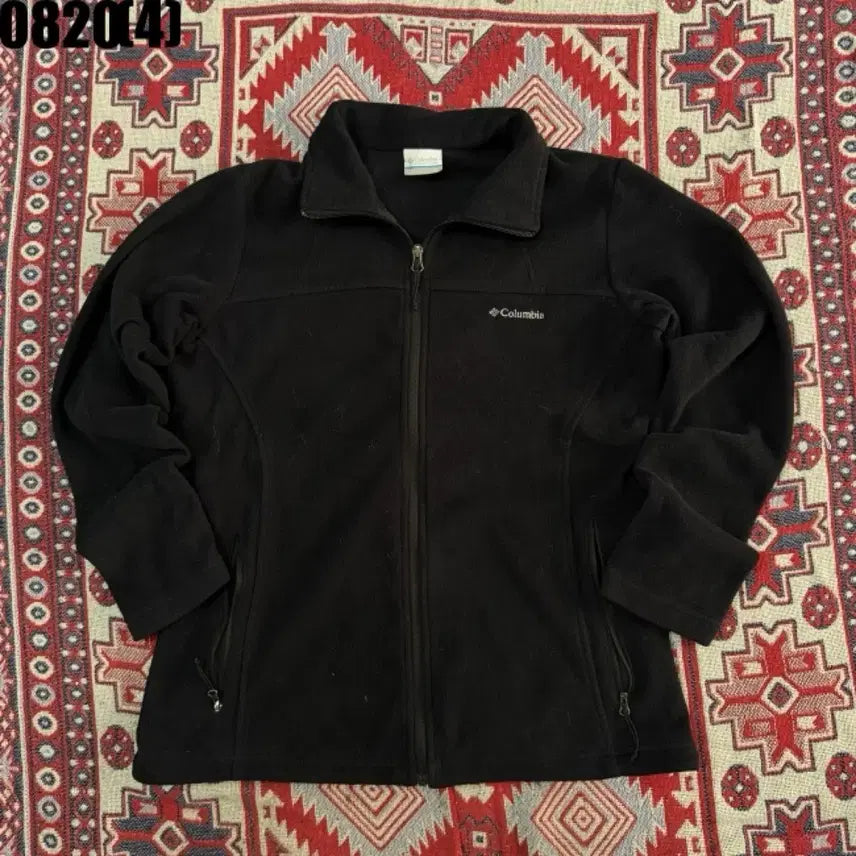 [BUNJANG] Columbia Fleece Jacket Black 0820 / 컬럼비아 플리스 자켓 블랙 0820