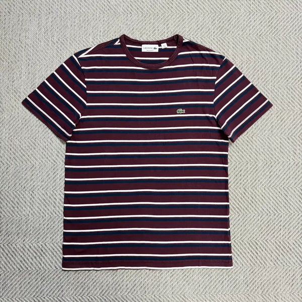[BUNJANG] Lacoste Short Sleeve T-Shirt Burgundy / (95)라코스테 반팔티 버건디