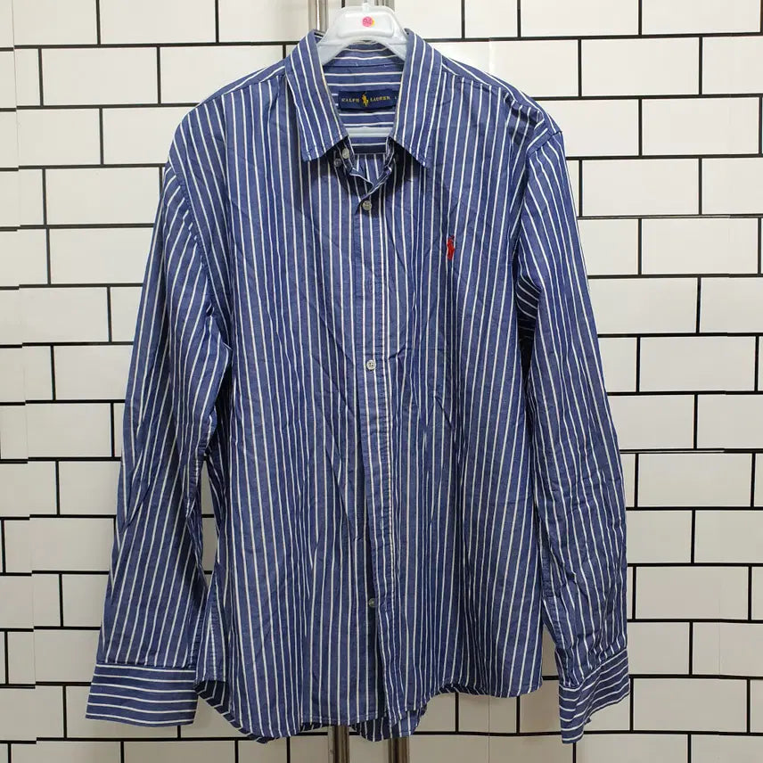 [BUNJANG] Polo Ralph Lauren Striped Shirt / 분-94 폴로 스프라이프 셔츠