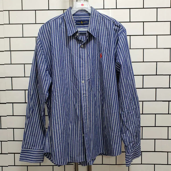[BUNJANG] Polo Ralph Lauren Striped Shirt / 분-94 폴로 스프라이프 셔츠