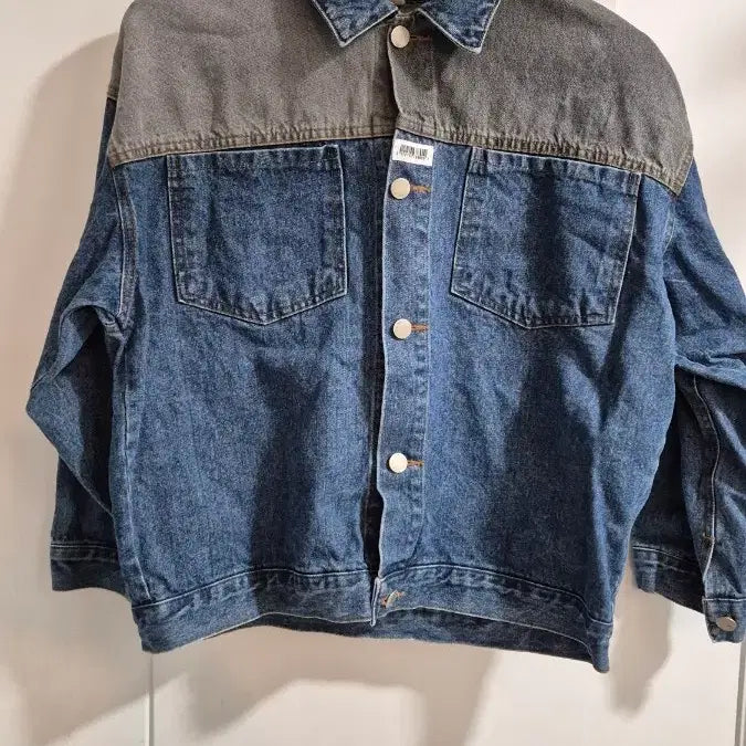 [BUNJANG] Two-Tone Denim Jacket / 투톤 데님 자켓