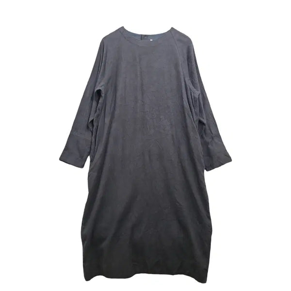 [BUNJANG] MUJI Cotton Long Dress / MUJI 무인양품 그레이 롱원피스 [M~L] 코튼 100%