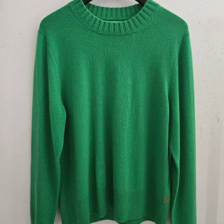 [BUNJANG] Chinti & Parker Wool Cashmere Knit Light Green / 친티앤파커 울캐시미어 니트