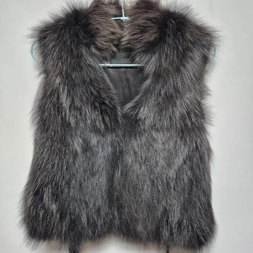 [BUNJANG] System Fox Fur Vest / [여자44~마른55]시스템 폭스 퍼 베스트