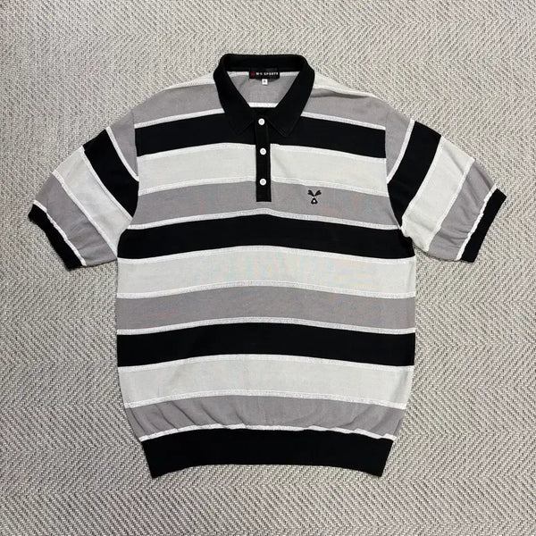 [BUNJANG] M.U. Golf Short Sleeve Knit T-Shirt / (105)엠유 골프 반팔 니트티 50