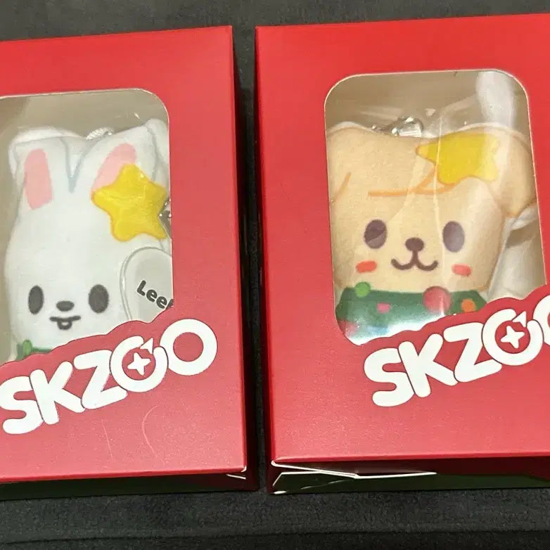 [BUNJANG] Stray Kids BbokAri Cushion Keyring Bundle Set / (미개봉 일괄) 스트레이키즈 쿠션 키링 리빗 퍼핌 스키즈 스키주