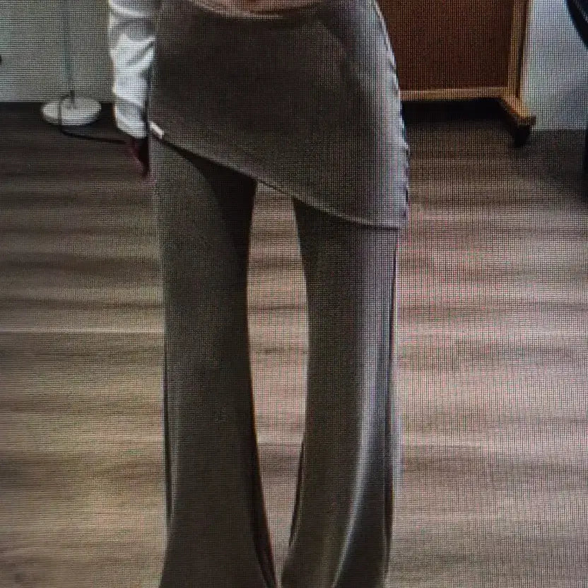 [BUNJANG] Skirt Design Wide Cotton Pants (2 Colors) / (해외배송) 스커트 디자인 와이드 팬츠 2컬러