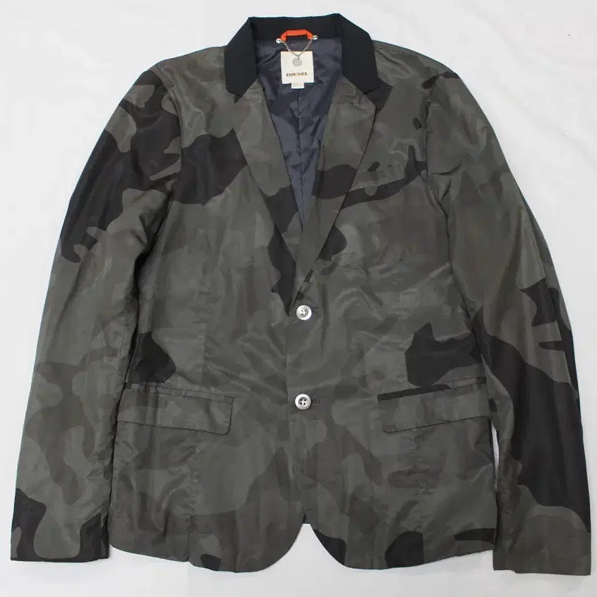 [BUNJANG] Diesel Men's L Spring/Autumn Camo Blazer Jacket / 디젤 남성 L 춘추 블레이져 카모 자켓 깨끗
