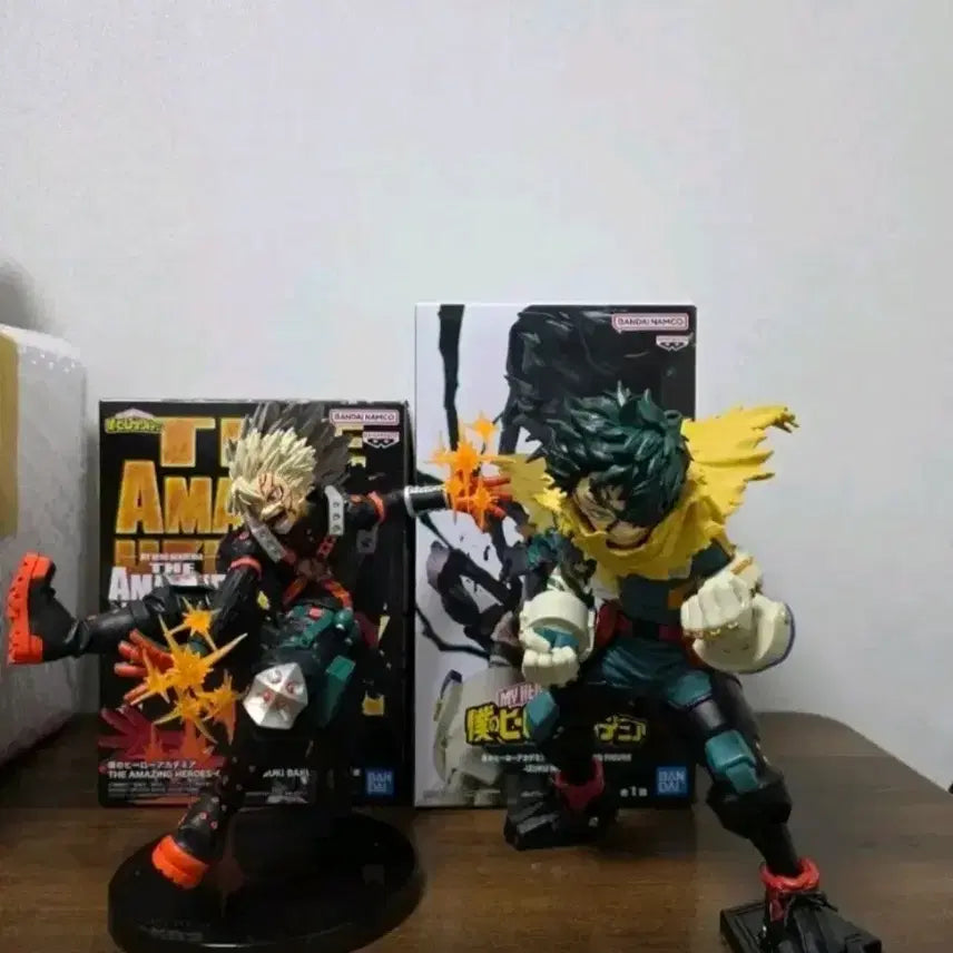 [BUNJANG] My Hero Academia Bakugo & Midoriya Bundle Set Figure / 히로아카 바쿠고 + 미도리야 피규어 일괄 양도