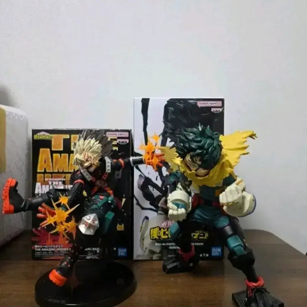 [BUNJANG] My Hero Academia Bakugo & Midoriya Bundle Set Figure / 히로아카 바쿠고 + 미도리야 피규어 일괄 양도