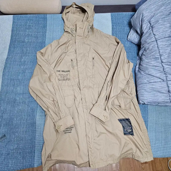 [BUNJANG] AAKMANN Kai Beige Hooded Jumper M / KAI AAKMANN 베이지 후드 점퍼 M