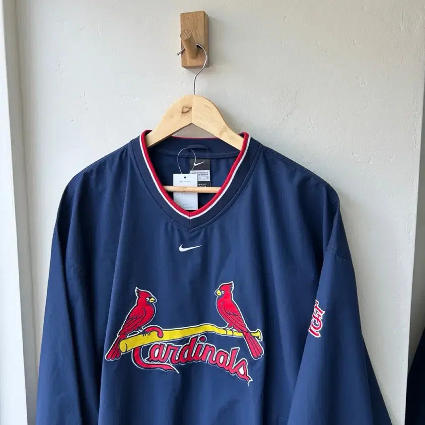 [BUNJANG] Nike Cardinals Warm-Up Windbreaker Jacket / 17847 - 나이키 카디널스 바람막이 웜업