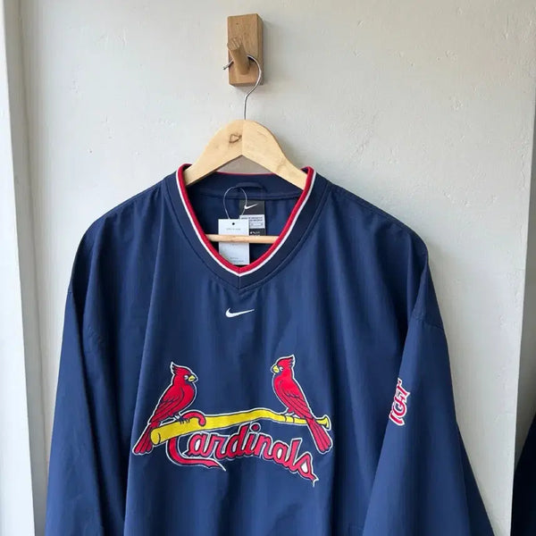 [BUNJANG] Nike Cardinals Warm-Up Windbreaker Jacket / 17847 - 나이키 카디널스 바람막이 웜업