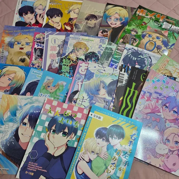 [BUNJANG] Blue Lock Kaisara Doujinshi Volume 26 Bundle Set / 블루록 카이이사 회지 26권 일괄판매